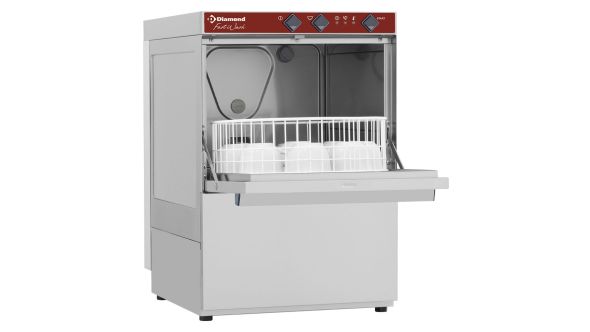 Diamond DC202/6R 350mm Basket Frontloading Glasswasher, 30 Baskets/hour
