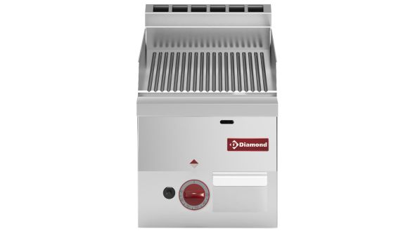 Diamond G60/PR3T-N Ribbed Gas Griddle Cooking Plate