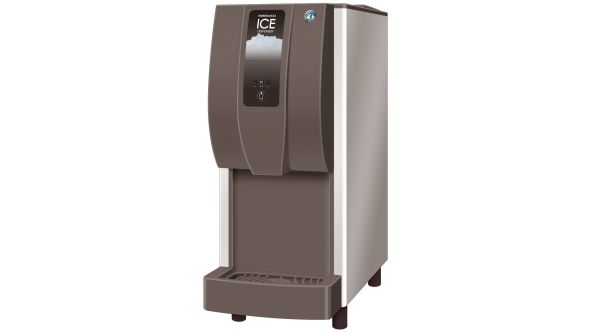 Hoshizaki DCM-120KE-P Ice/Water Dispenser with Push Button, 125kg/24hrs Output / 4kg Storage
