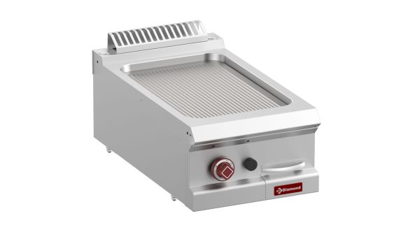 Diamond G7/PR4T-N Gas Ribbed Fry Top Grill