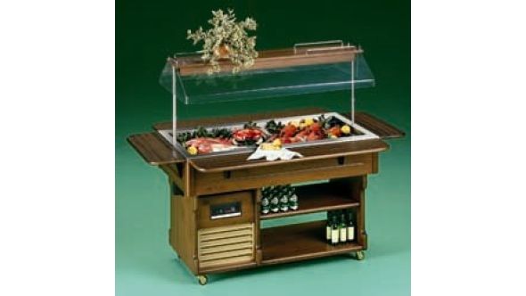 Diamond GOURMET4MLUX-LIQ Buffet with Refrigerated Basin