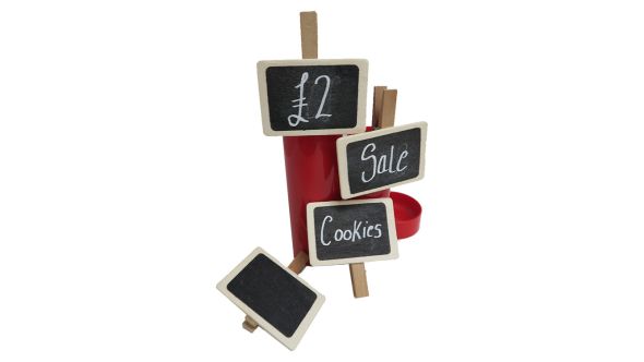 Chalkboard Ticket Pegs - Pack 6