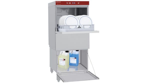 Diamond DFS7/6-AC_BD/F-PF 500mm Basket Frontloading Dishwasher on Closed Understorage, 18 Plates
