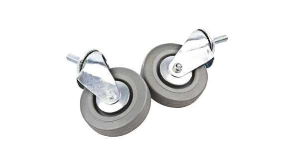 Vogue Castors for Stainless Steel Trolleys (2 Pack)