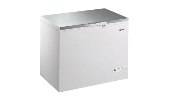 Hoshizaki CF 35 SG UK Stainless Steel Lid White Chest Freezer, 323 Litres