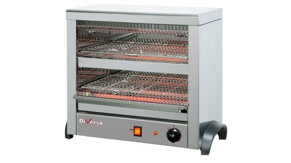 Diverso WR-M6TS-P6 Toaster 6 tongs quartz