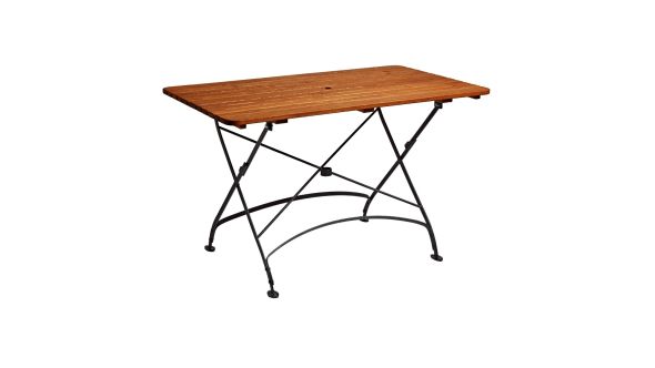 ARCH Rectangular Folding Table Wooden Top Outdoor – ZA.276CT