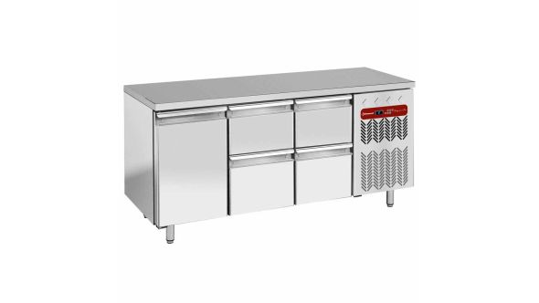 Diamond TG3N/H-R2_2XK1/2-H 4 Drawer Stainless Steel Refrigerated Counter