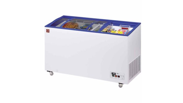 Diamond SLID-14-R2 Deep Display Chest Freezer, 392 Litres
