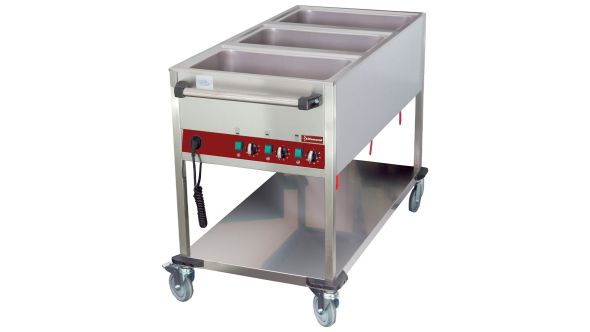 Diamond CT331/D-N Heated 3 Temperature Trolley
