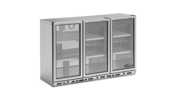 Williams BC3 SS Bottle Cooler Triple Door 294 Bottles