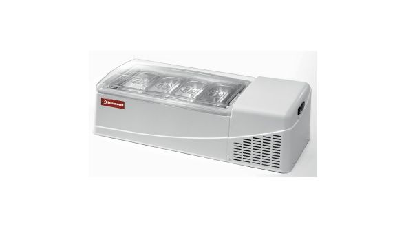 Diamond GEL/48L-R2 White Ice Cream Conservator Display, 1255mm