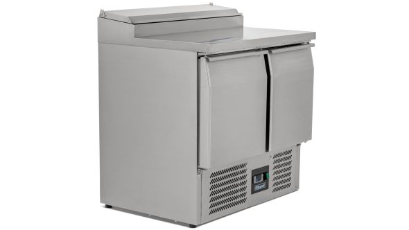 Blizzard BCC2EN Compact Double Door Counter Refrigerator With Raised Collar