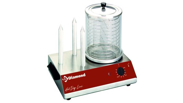 Diamond STAR-HD-R Hot Dog Steamer