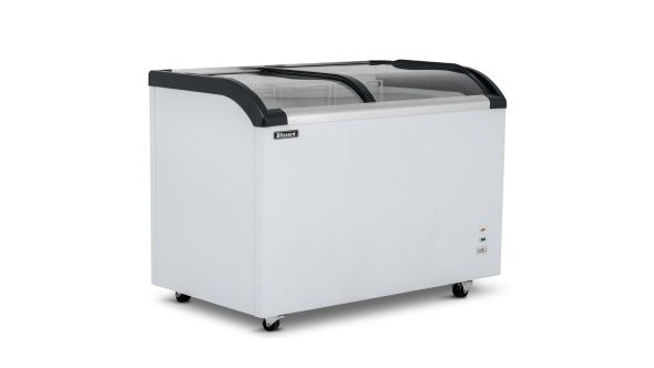Blizzard BDF32 320L Curved Glass Lid Freezer
