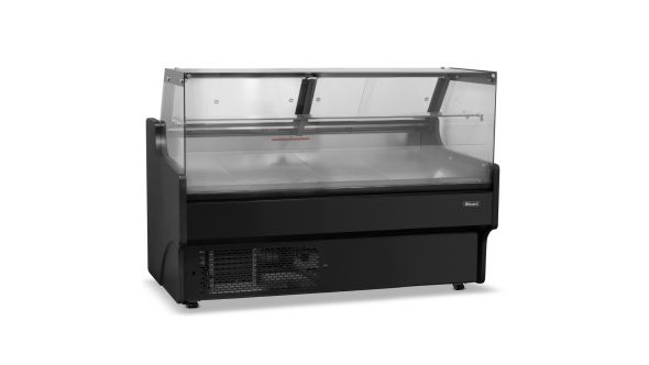 Blizzard BFG150BKV2 1.5m Flat Glass Serve Over Counter