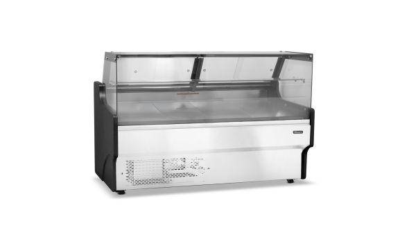 Blizzard BFG150WHV2 1.5m Flat Glass Serve Over Counter
