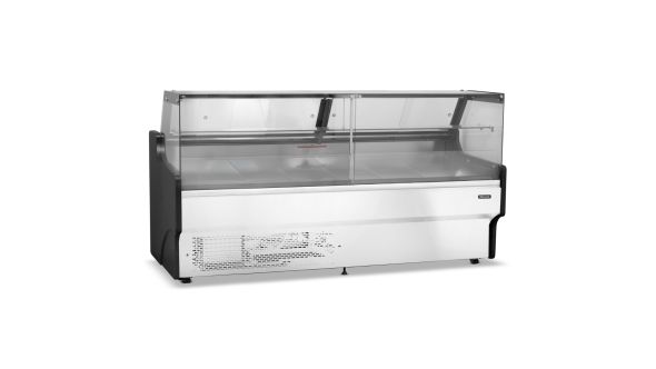 Blizzard BFG200WHV2 2m Flat Glass Serve Over Counter