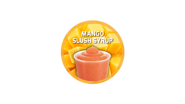 Blue Ice Machines -  Mango Slush Syrup 2 x 5L