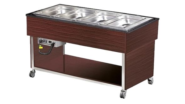 Blizzard BB4-HOT 4x GN1/1 Hot Buffet Display