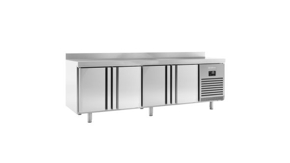 Infrico BMGN2450 Four Door Refrigerated Counter With Upstand