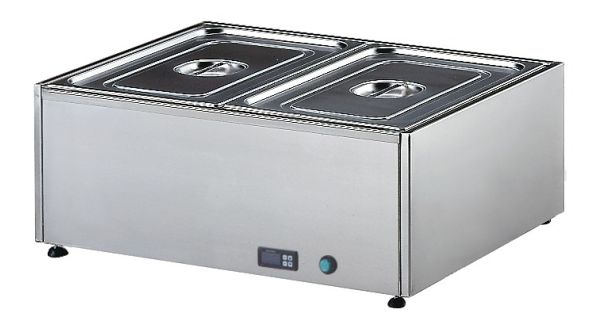 Sammic Tabletop bain marie BMS-211 - 2 x GN 1/1 - 700 x 580 x 300 mm - 230V Single Phase