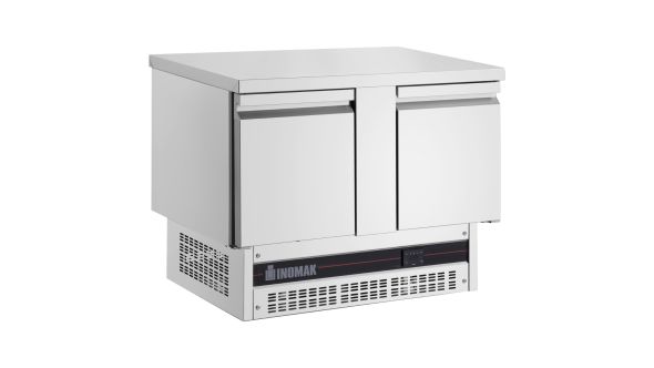 Inomak BPV7300-HC Compact Double Hinged Door Gastronorm Counter