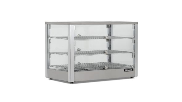 Blizzard BPW1 Counter Top Duel Access Heated Merchandiser