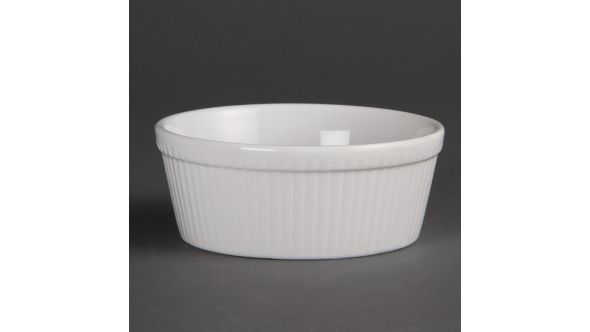 Olympia Whiteware Round Pie Dishes 134mm (6 Pack)
