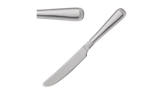 Olympia Bead Solid Handle Table Knife (12 Pack) JCB-212553