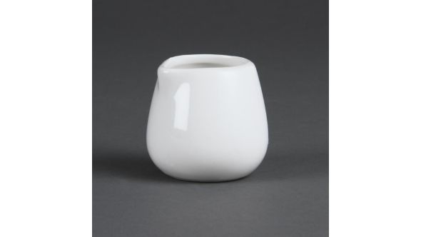Olympia Whiteware Compact Jugs 228ml (12 Pack)