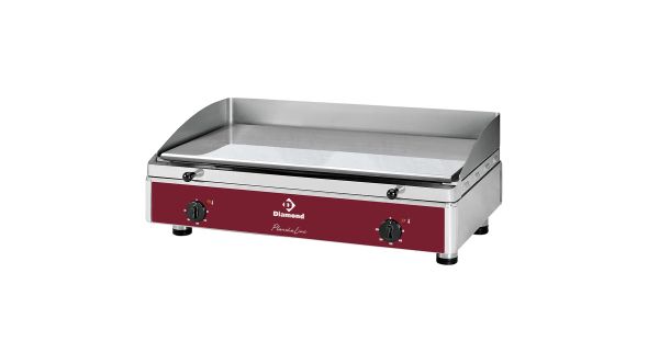 Diamond PLANCHA/3ELCR-N Smooth Top Electric Chrome Coated Cooking Surface Hot Plate