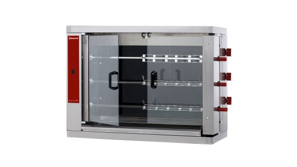 Diamond RVE/3C-CM Vitroceramic Chicken Roaster, 3 Spits