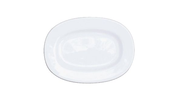 Churchill Alchemy Rimmed Oval Dishes 202mm (12 Pack) APR AO8 1