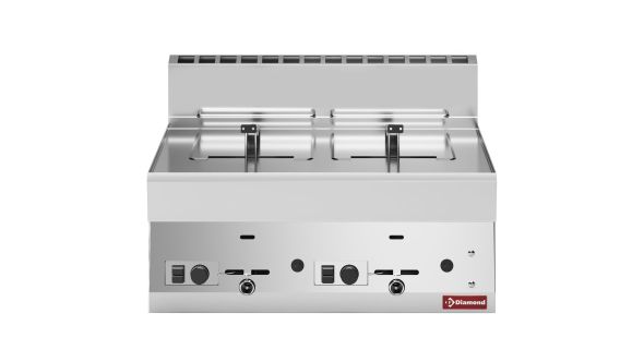 Diamond G65/F16-7T-N Double Basket Countertop Gas fryer