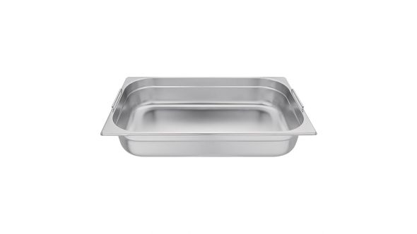 Vogue Stainless Steel 1/1 Gastronorm Tray With Handles 100mm