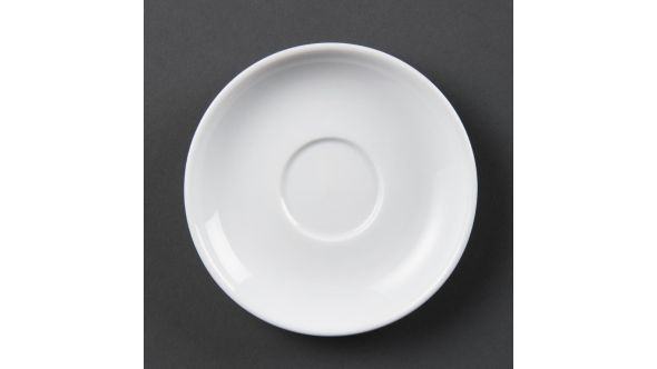 Olympia Whiteware Espresso Saucers (12 Pack) CB465