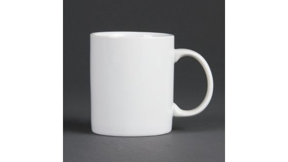 Olympia Whiteware Standard Mugs 284ml (12 Pack) CB466