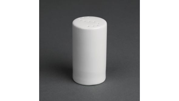 Olympia Whiteware Salt Shakers 80mm (12 Pack) CB702