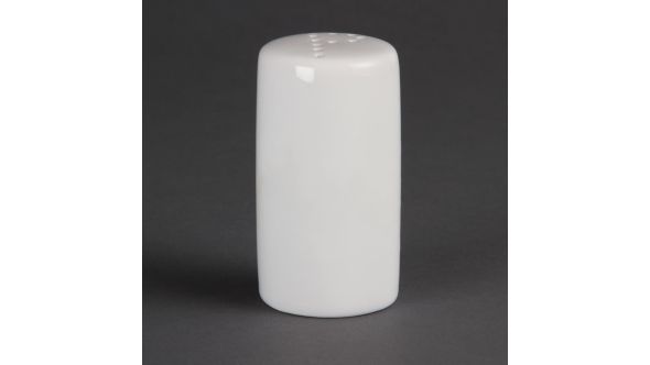 Olympia Whiteware Pepper Shakers 80mm (12 Pack) CB703