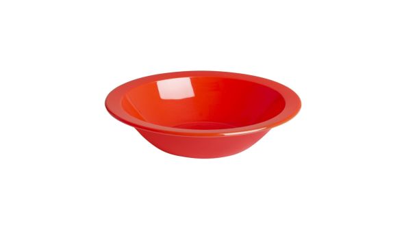 Olympia Kristallon Polypropylene Bowls Red 174mm (12 Pack) QY-02771-05