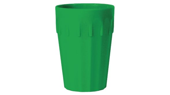 Olympia Kristallon Polypropylene Tumblers Green 253.8ml (12 Pack) QY-02772-03