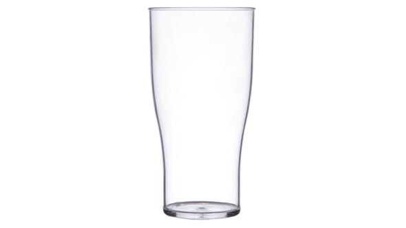 Polystyrene Beer Glasses 570ml CE Marked (48 Pack) BB 201-2CE