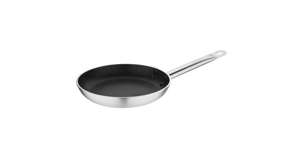 Vogue Aluminium Non-Stick Teflon Induction Frying Pan 24cm