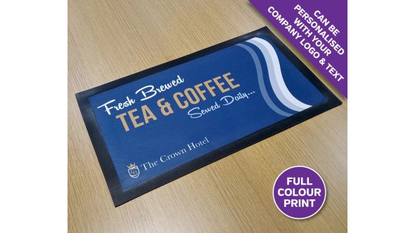 Personalised Tea &amp; Coffee Drip Mat