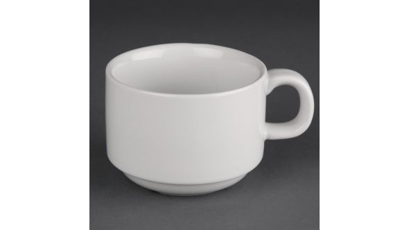 Olympia Athena Stacking Cups 200ml (24 Pack) CC200