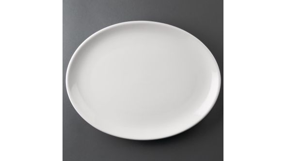 Olympia Athena Oval Coupe Plates 305x241mm (6 Pack) CC212