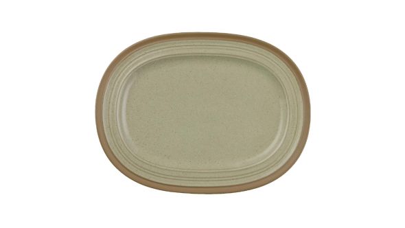 Churchill Igneous Stoneware Oval Plates 320mm (6 Pack) ZCATIG121