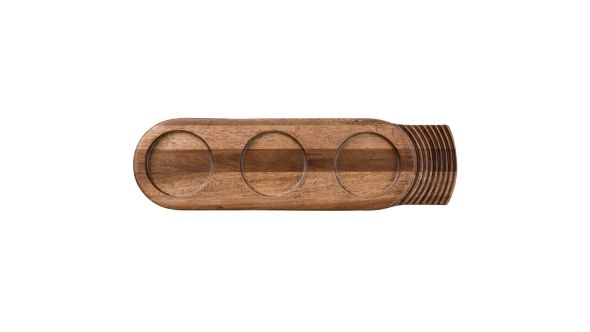 Churchill Single Handled Large Wooden Boards 480mm (4 Pack) ZCAWIGT31