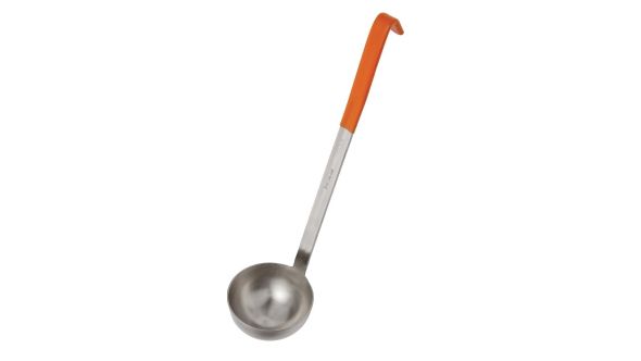 Vogue Heavy Duty Colour Coded Ladle Orange 237ml